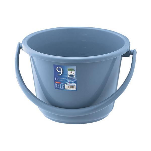 【送料無料】(まとめ) リス ベルクバケツ9WB 本体 ブルー GBEC213[×10セット]　おすすめ 人気 安い 激安 格安 おしゃれ 誕生日 プレゼント ギフト 引越し 新生活 ホワイトデー