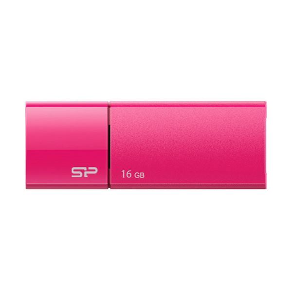 【送料無料】(まとめ) シリコンパワーUSB2.0フラッシュメモリ Ultima U05 16GB ピンク SP016GBUF2U05V1H 1個[×10セット]　おすすめ 人..