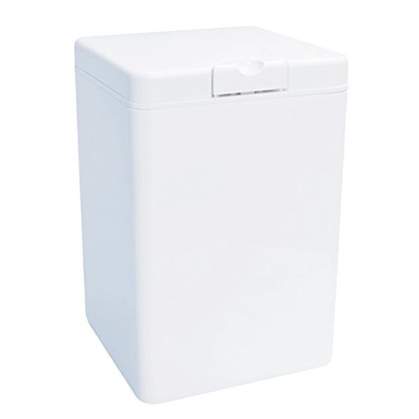 【送料無料】ワンタッチ コーナーボックス ホワイト 81291 ボディタオル[8個セット] おすすめ 人気 安い 激安 格安 おしゃれ 誕生日 プレゼント ギフト 引越し 新生活 ホワイトデー