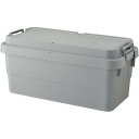 【送料無料】収納ボックス 収納ケース 幅78cm 70L グレー S蓋 車用 ルーフキャリー対応 日本製 トランクカーゴ アウトドア キャンプ おすすめ 人気 ...