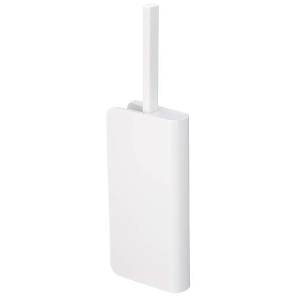 【送料無料】トイレブラシ/トイレ掃除用品[ホワイト 20個セット] 幅4.5×奥行11.5×高さ37cm スリム ケース付[お手洗い レストルーム] おすすめ 人気 安い 激安 格安 おしゃれ 誕生日 プレゼント ギフト 引越し 新生活 ホワイトデー