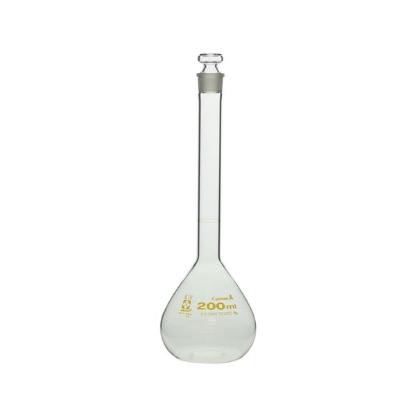 【おすすめ・人気】メスフラスコ カスタムA 200mL 【026050-200】|安い 激安 格安