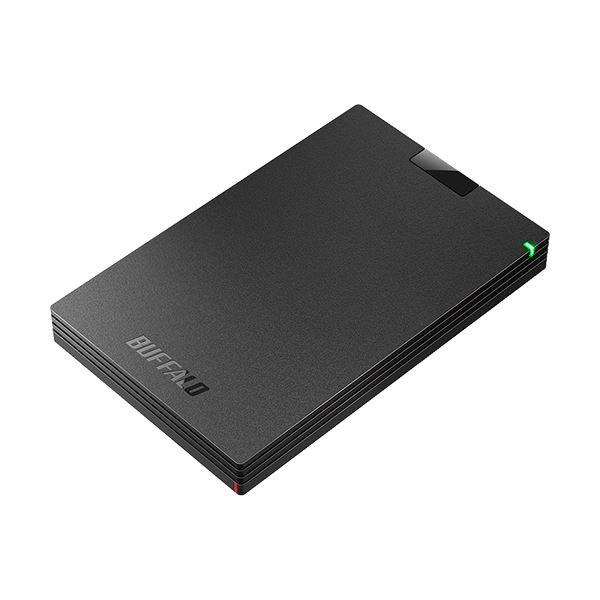 【送料無料】(まとめ) バッファロー MiniStationUSB3.1(Gen.1) 対応 ポータブルHDD 1TB ブラック HD-PCG1.0U3-BBA 1台[×3セット]　おす..