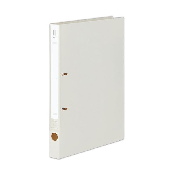 【送料無料】(まとめ) コクヨ リングファイル(NEOS) A4タテ 2穴 180枚収容 背幅27mm オフホワイト フ-NE420NW 1セット(10冊) [...