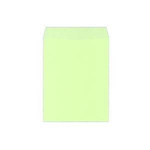 【送料無料】(まとめ) キングコーポレーション カラークラフト封筒 角3 85g/m2 〒枠なし ウグイス K3C85UG 1パック(100枚) [×10セット...