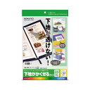 【送料無料】(まとめ) コクヨカラーレーザー&インクジェットプリンタ用紙ラベル(下地がかくせるタイプ) A4 ノーカット KPC-SK101-201冊(20シー...
