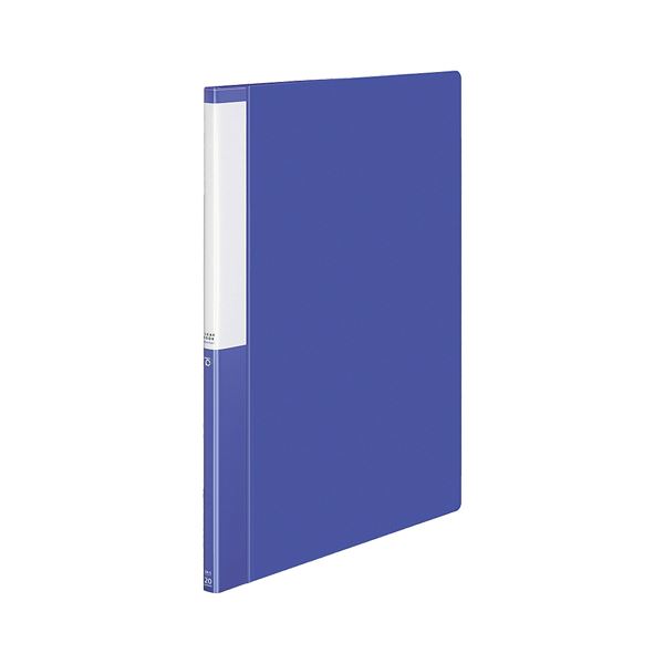 【送料無料】(まとめ) コクヨ クリヤーブック(クリアブック)(POSITY) 固定式 B4タテ 20ポケット 背幅15mm ブルー P3ラ-L24NB 1冊[...
