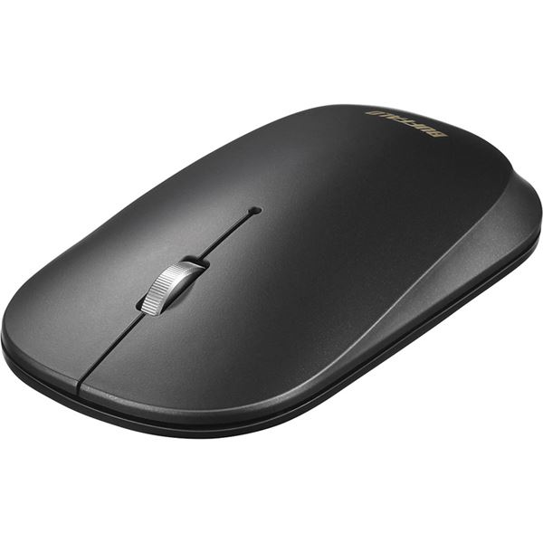 【おすすめ・人気】バッファロー(サプライ) 薄型 3ボタン 無線 BlueLEDマウス ノーマル ブラック BSMBW330NBK|安い 激安 格安