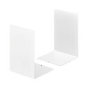 【送料無料】ライオン事務器 ブックエンド 小 ホワイト L-60N 1セット(20枚:2枚×10組) おすすめ 人気 安い 激安 格安 おしゃれ 誕生日 プレゼ...
