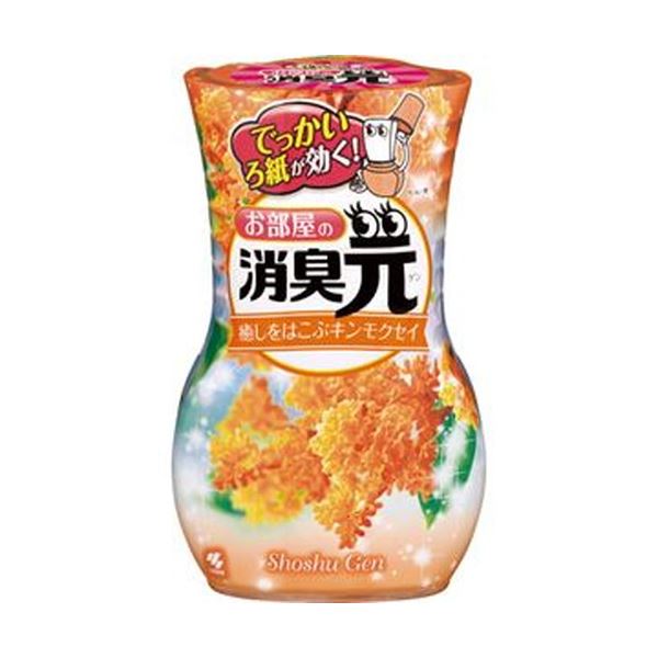 【送料無料】(まとめ) 小林製薬 お部屋の消臭元癒しをはこぶキンモクセイ 400ml 1セット(3個) [×10セット] おすすめ 人気 安い 激安 格安 おしゃれ 誕生日 プレゼント ギフト 引越し 新生活 ホワイトデー