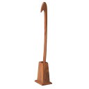 【おすすめ・人気】靴べら 約幅14×奥行10×高さ71cm 木製 スタンド式 チーク ラッカー塗装 玄関 エントランス 入口 店舗 ショップ インテリア雑貨|安い 激安 格安