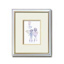 【おすすめ・人気】ちひろ額装 壁掛け額 白いフレーム ■いわさきちひろ 絵画額 雨あがりの街と子ども 安い 激安 格安 おしゃれ 誕生日 プレゼント ギフト 引越し 新生活 ホワイトデー