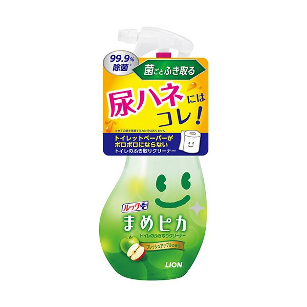 ■商品内容【ご注意事項】・この商品は下記内容×30セットでお届けします。トイレットペーパーで拭いても紙がボロボロにならないトイレクリーナー。●便座・便器まわり・床などの「サッとひと拭き」に。●フレッシュアップルの香り。■商品スペックタイプ：本体洗剤の種類：液体香り：フレッシュアップル内容量：210ml液性：中性成分：界面活性剤、溶剤【キャンセル・返品について】商品注文後のキャンセル、返品はお断りさせて頂いております。予めご了承下さい。■送料・配送についての注意事項●本商品の出荷目安は【1 - 5営業日　※土日・祝除く】となります。●お取り寄せ商品のため、稀にご注文入れ違い等により欠品・遅延となる場合がございます。●本商品は仕入元より配送となるため、沖縄・離島への配送はできません。[ TSHAR ]