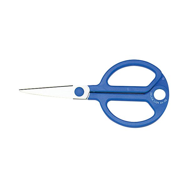 【送料無料】(まとめ) ライオン事務器 ステンレスはさみ刃渡り93mm 青 AH-190 1本[×10セット]　おすすめ 人気 安い 激安 格安 おしゃれ 誕生日 プレゼント ギフト 引越し 新生活