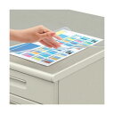 【送料無料】コクヨ デスクマット軟質(オレフィン・透明) ダブル(下敷き付) 987×687mm ウォームグレー マ-1807M 1枚 おすすめ 人気 安い 激...