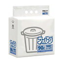 【送料無料】日本サニパック 環優包装 フォルタ 薄口 白半透明 90L FU9H 1パック(100枚) おすすめ 人気 安い 激安 格安 おしゃれ 誕生日 プレ...