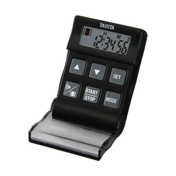 【送料無料】(まとめ) タニタ デジタルタイマー バイブレーションタイマー クイック ブラック TD-370N-BK 1個[×3セット]　おすすめ 人気 安い 激安 格安 おしゃれ 誕生日 プレゼント ギフト 引越し 新生活 ホワイトデー