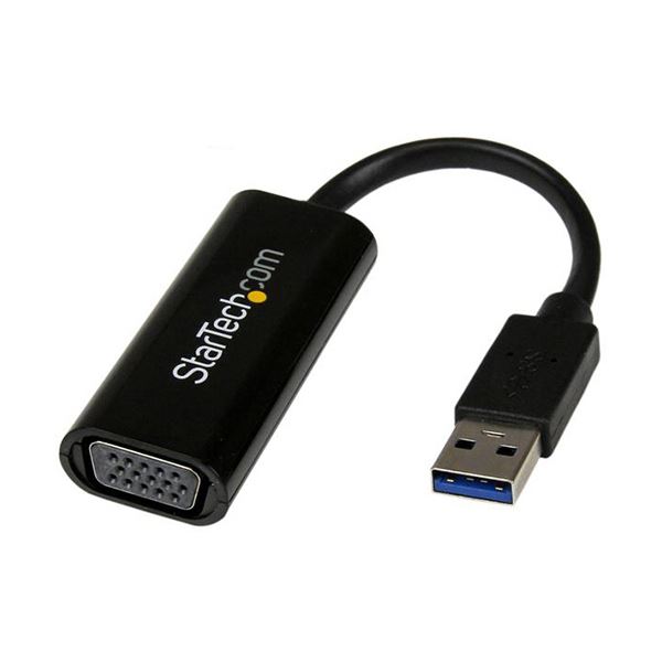 【送料無料】StarTech.com スリムタイプUSB3.0-VGA変換アダプタ マルチディスプレイ対応 USB32VGAES 1個 おすすめ 人気 安い 激安 格安 おしゃれ 誕生日 プレゼント ギフト 引越し 新生活 ホワイトデー