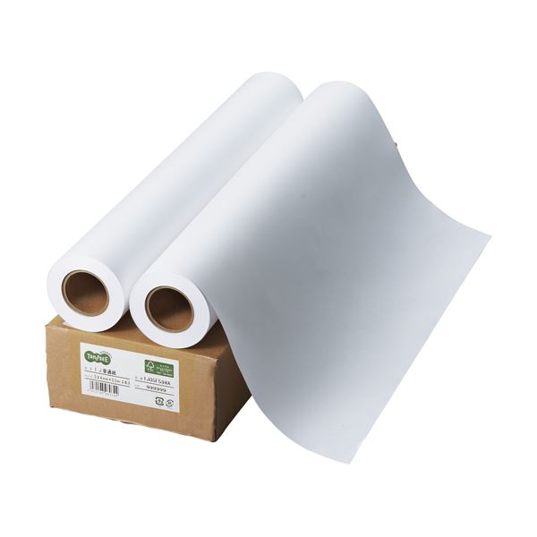 【送料無料】(まとめ) TANOSEE インクジェット用普通紙 A1ロール 594mm×50m 1箱(2本) [×5セット] おすすめ 人気 安い 激安 格安 おしゃれ 誕生日 プレゼント ギフト 引越し 新生活 ホワイトデー