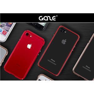 【ポイントアップ中】[送料無料] GAZE iPhone 8/7 アルミニウムバンパー Razor Fit ブラックレッド　おすすめ AV デジモノ モバイル 周辺機器 スマホケース iphoneケース アクセサリー 人気 クチコミ 激安 格安 安い