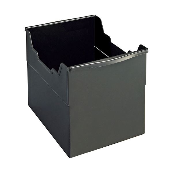 【送料無料】(まとめ) ライオン事務器 フリーボックス PP製A4ヨコ 背幅265mm ブラック FB-235P 1個[×5セット]　おすすめ 人気 安い 激安 格安 おしゃれ 誕生日 プレゼント ギフト 引越し 新生活