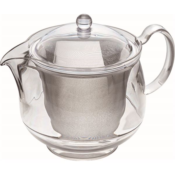 【おすすめ・人気】クリアティーポット 【LL 730ml ステンレスメッシュ】 食洗機対応 日本製 割れにく..