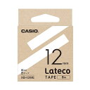 【送料無料】カシオ ラテコ 詰替用テープ12mm×8m 白/黒文字 XB-12WE 1セット(5個) おすすめ 人気 安い 激安 格安 おしゃれ 誕生日 プレゼ...