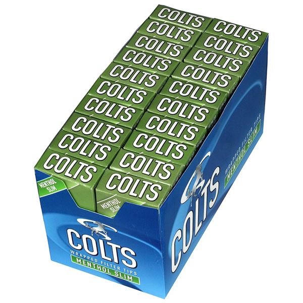 【送料無料】COLTS(コルツ) スリムフィルター メンソール 20箱セット[手巻きたばこ用 フィルター]　おすすめ 人気 安い 激安 格安 おし..