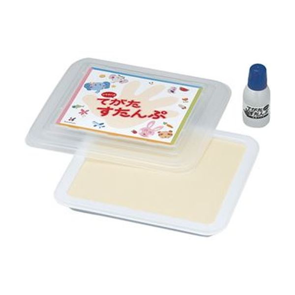 【送料無料】(まとめ) シヤチハタ てがたすたんぷセット ブルーHT-AS-B 1パック[×10セット] おすすめ 人気 安い 激安 格安 おしゃれ 誕生日 プレゼント ギフト 引越し 新生活 ホワイトデー