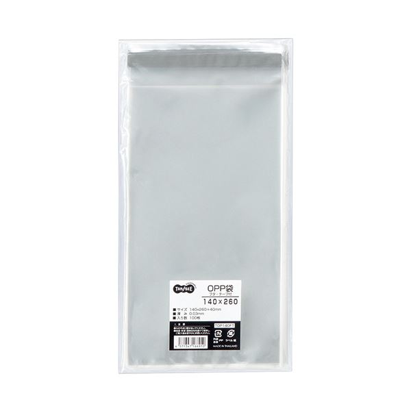 ̵(ޤȤ) TANOSEE OPP եơ140260+40mm 1å(500硧1005ѥå) [10å] ...