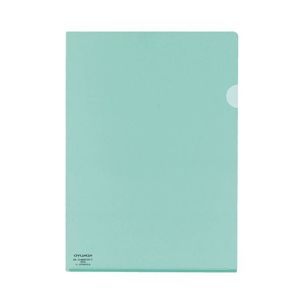 【送料無料】(まとめ) コクヨ クリヤーホルダースーパークリヤー10(テン) A4 エメラルドグリーン フ-TC..