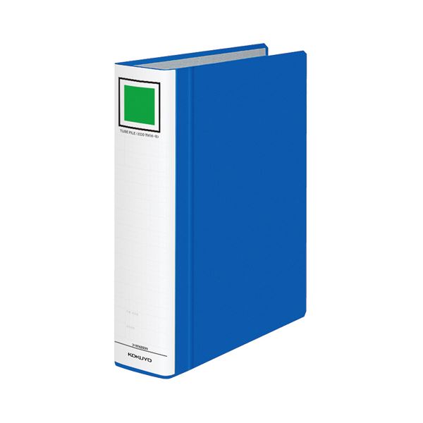 【送料無料】コクヨ チューブファイル(エコツインR)(間伐材使用) 両開き A4タテ 600枚収容 60mmとじ 背幅75mm 青 フ-RTK660NB 1セッ...