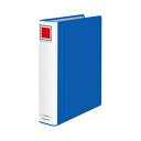 【送料無料】コクヨ チューブファイル(エコツインR)(間伐材使用) 両開き A4タテ 500枚収容 50mmとじ 背幅65mm 青 フ-RTK650NB 1セッ...