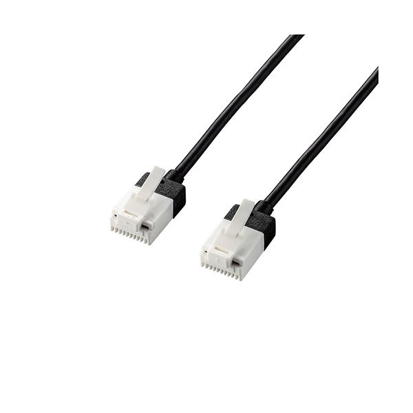 ̵[5ĥå] 쥳 LAN֥/CAT6A/ѡ/ޤɻ/3.0m/֥å LD-GPASST/BK30X5 ...