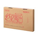 【送料無料】ジャパックス 容量表示入りゴミ袋ピンクリボンモデル 乳白半透明 45L BOXタイプ TBP45 1セット(600枚:100枚×6箱) おすすめ 人...