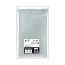【送料無料】(まとめ) TANOSEE OPP袋 フタ・テープ付グリーティングカード用 125×180+40mm 1セット(500枚:100枚×5パック) [×...