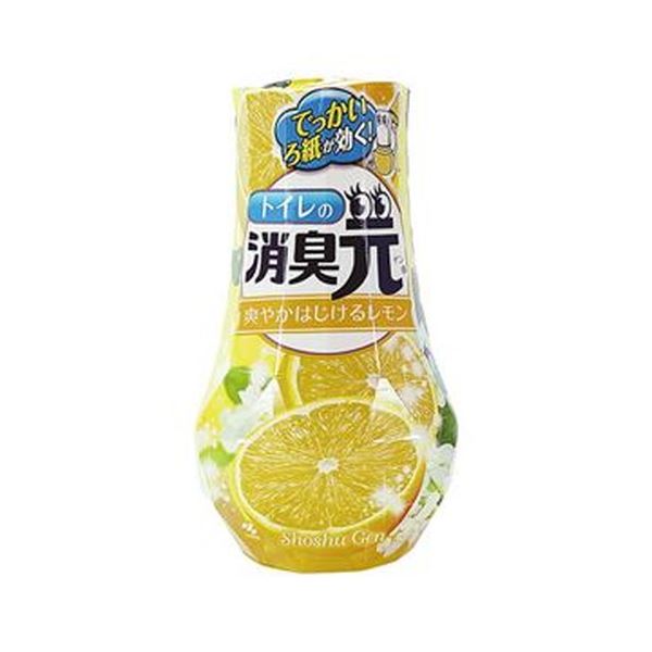 【送料無料】(まとめ) 小林製薬 トイレの消臭元爽やかはじけるレモン 400ml 1セット(5個) [×10セット] おすすめ 人気 安い 激安 格安 おしゃれ 誕生日 プレゼント ギフト 引越し 新生活 ホワイトデー