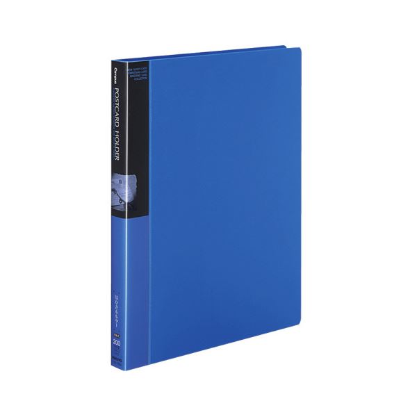 【送料無料】コクヨ ポストカードホルダー(替紙式) A4タテ 30穴 100枚収容 青 ハセ-120B 1セット(4冊) おすすめ 人気 安い 激安 格安 おし...