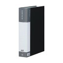【送料無料】TANOSEE クリヤーファイル(台紙入) A4タテ 100ポケット 背幅62mm ダークグレー 1セット(6冊) おすすめ 人気 安い 激安 格安...