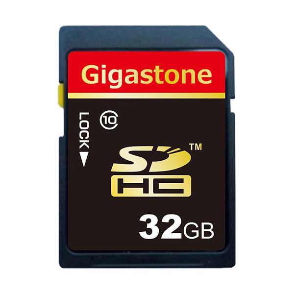 【おすすめ・人気】(まとめ) Gigastone SDHCカード32GB class10 GJS10/32G 1枚 【×5セット】|安い 激安 格安