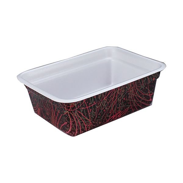 【おすすめ・人気】（まとめ）デンカポリマー 長角丼 E-110身 1パック（50枚） 【×5セット】|安い 激安 格安