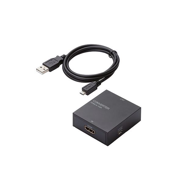 【送料無料】[5個セット] エレコム ダウンスキャンコンバーター/HDMI‐VGA/3.5φ/HDMI1.4 AD-HDCV01X5　おすすめ 人気 安い 激安 格安 おしゃれ 誕生日 プレゼント ギフト 引越し 新生活 ホワイトデー