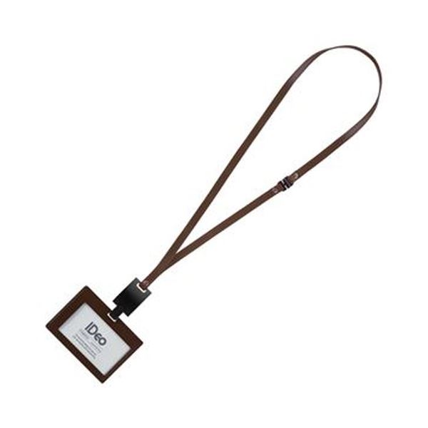 【送料無料】(まとめ) コクヨ ネームカードホルダー(IDeoHUBSTYLE) 名刺・IDカード用 ヨコ型 濃茶 NM-RK195DS 1個[×3セット] おすすめ 人気 安い 激安 格安 おしゃれ 誕生日 プレゼント ギフト 引越し 新生活 ホワイトデー