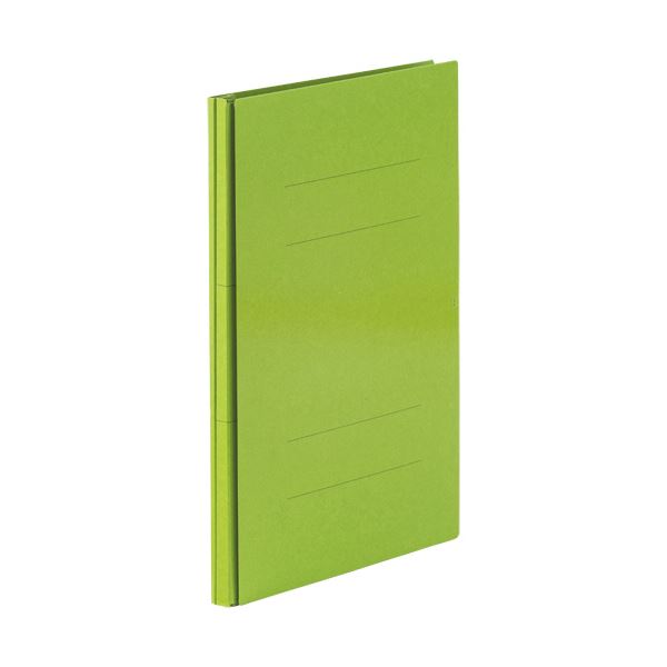 【送料無料】TANOSEE 背幅伸縮フラットファイル(PPラミ表紙) A4タテ 1000枚収容 背幅18〜118mm グリーン 1セット(50冊) おすすめ 人...