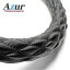 【送料無料】Azur ハンドルカバー ステップワゴン ステアリングカバー ソフトレザーブラック S(外径約36-37cm) XS59A24A-S　おすすめ 人気 安い 激安 格安 おしゃれ 誕生日 プレゼント ギフト 引越し 新生活 ホワイトデー