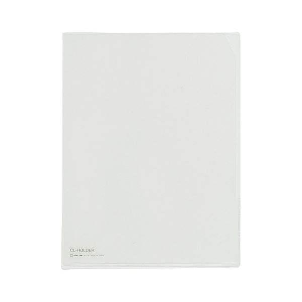 【送料無料】(まとめ) キングジム CLホルダー A4タテ 乳白コーナーカット付 734 1セット(10枚) [×5セット]　おすすめ 人気 安い 激安 格安 おしゃれ 誕生日 プレゼント ギフト 引越し 新生活 ホワイトデー