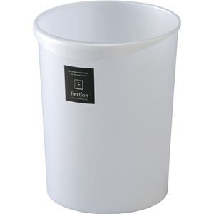 【おすすめ・人気】〔40個セット〕 ゴミ箱 ダストボックス 約幅222mm 8L 丸形 メタリックホワイト 取っ手付き くず入れ フレクション リビング|安い 激安 格安 【おすすめ・人気】〔40個セット〕 ゴミ箱 ダストボックス 約幅222mm 8L 丸形 メタリックホワイト 取っ手付き くず入れ フレクション リビング|安い 激安 格安