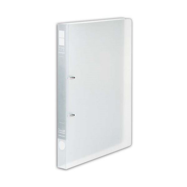 【送料無料】(まとめ) コクヨ リングファイル(スリムスタイル) クリアカラー A4タテ 2穴 180枚収容 背幅27mm 透明 フ-URFC420T 1冊[×...