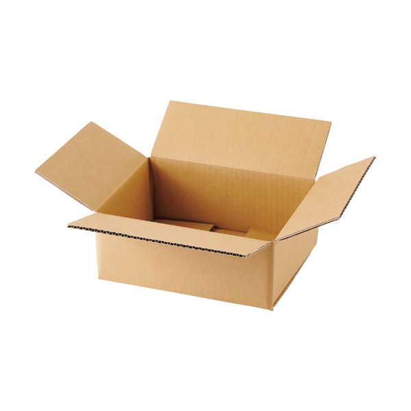 【送料無料】(まとめ) TANOSEE 無地ダンボール箱 B5判対応サイズ 高さ110mm 1セット(60枚：20枚×3パック) [×3セット]　おすすめ 人気 安い 激安 格安 おしゃれ 誕生日 プレゼント ギフト 引越し 新生活 ホワイトデー