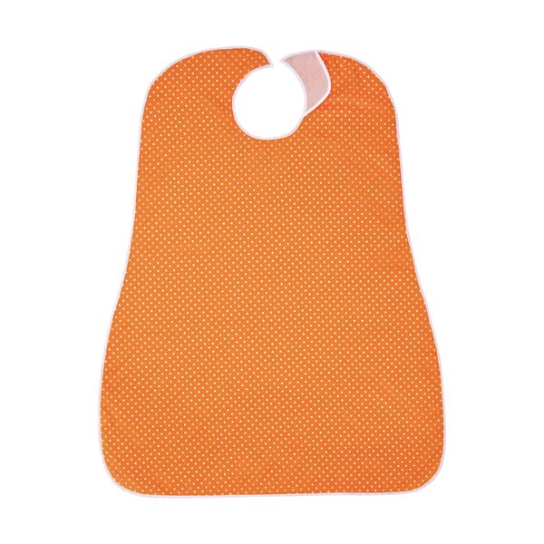 【送料無料】カネモ商事 LOr食事用エプロンホワイトドットオンオレンジ 1セット(5枚) おすすめ 人気 安い 激安 格安 おしゃれ 誕生日 プレゼント ギフト...